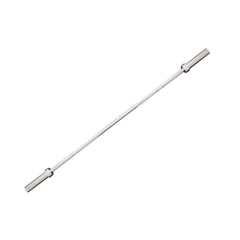 BalanceFrom Barre D'Haltérophilie Olympique – Capacité 317,5 Kg – Acier Chromé – Longueurs 1,5 M / 1,8 M / 2,1 M – Compatible Disques 5,1 Cm
