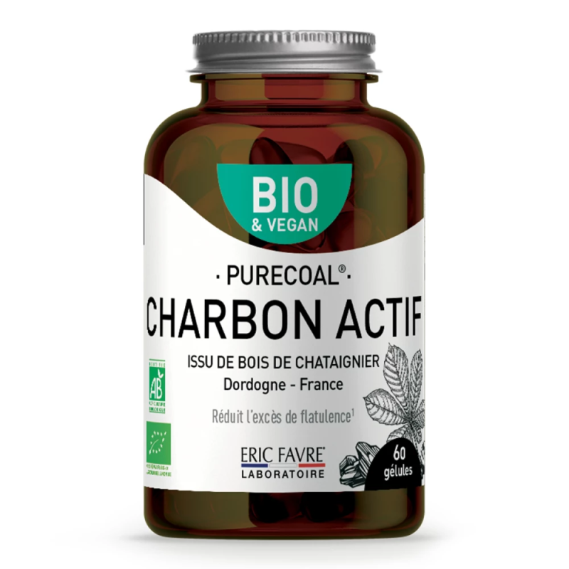 20 Comprimés De Charbon Actif 0,28g - Aide à La Digestion Et Détox - Produit Neuf